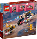 71792 LEGO® Ninjago Sora pārveidojamais motocikla sacīkšu robots, 8+ gadi, 2023 gada modelis