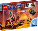 71793 LEGO® Ninjago Heatwave: pārveidojams Lavas pūķis, 8+ gadi, 2023 gada modelis