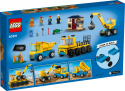 60391 LEGO® City Great Vehicles Celtniecības tehnika un celtnis ar graušanas bumbu, 4+ gadi, 2023 gada modelis