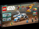 75364 LEGO® Star Wars™ New Republic E-Wing™ pret Shin Hati Starfighter™, 9+ лет, модель 2023 года