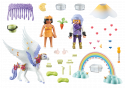 71361 PLAYMOBIL® Princess Magic Pegasus ar varavīksni mākoņos, no 4-10 gadu vecumam