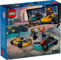 60400 LEGO® City Gokarti un sacīkšu braucēji, 5+ лет, модель 2024 года