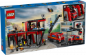 60414 LEGO® City Ugunsdzēsēju depo un ugunsdzēsēju auto, 6+ gadi, 2024 gada modelis