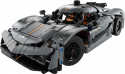 42173 LEGO® Technic Koenigsegg Jesko Absolut pelēks hiperauto, 10+ gadi, 2024 gada modelis
