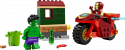 76287 LEGO® Marvel Super Heroes Dzelzs vīrs ar motociklu un Halks, 4+ , модель 2024 года