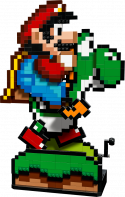 71438 LEGO Super Mario World™: Mario un Yoshi, 18+ gadi, 2024 gada modelis