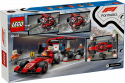 60443 LEGO® City Formula 1 Пит-стоп с автомобилем Ferrari, 6+ , модель 2025 года