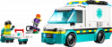 60451 LEGO® City Ātrās palīdzības auto, 5+ gadi, 2025 gada modelis