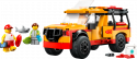60453 LEGO® City Спасательный внедорожник на пляже, 6+ , модель 2025 года