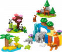 10446 LEGO® DUPLO “Trīs vienā” Savvaļas dzīvnieku ģimenes, 2+ , модель 2025 года