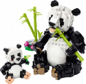 31165 LEGO® Creator Savvaļas dzīvnieki: Pandu ģimene, 8+ , модель 2025 года