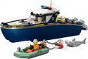 60456 LEGO® City Pakaļdzīšanās ar policijas laivu, 6+ , модель 2025 года