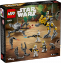 75431 LEGO® Star Wars™ 327. klona zvaigžņu kareivju kaujas paka, 7+ , модель 2025 года