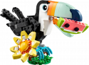 31173 LEGO® Creator Savvaļas dzīvnieki: Tropu tukāns, 7+ gadi, 2025 gada modelis