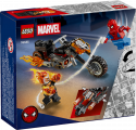 76335 LEGO® Marvel Super Heroes Spider-Man pret Ghost Rider uz motocikla  ,6 + gadi, 2026 gada modelis