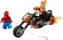 76335 LEGO® Marvel Super Heroes Spider-Man pret Ghost Rider uz motocikla  ,6 + gadi, 2026 gada modelis
