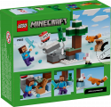 21583 LEGO® Minecraft Steve piedzīvojums taigā, 6+ gadi, 2026 gada modelis