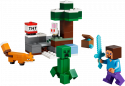 21583 LEGO® Minecraft Steve piedzīvojums taigā, 6+ gadi, 2026 gada modelis