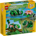 31377 LEGO® Creator Bruņurupucis ar ūdensrozes ziedu , 7+ gadi, 2026 gada modelis